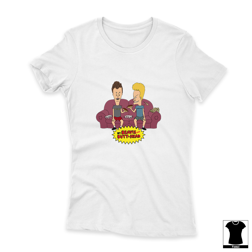 Tricou personalizat model : Beavis and Butt-head Talkshow