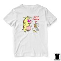 Cartoon Cow and Chicken