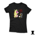 Cartoon Cow and Chicken