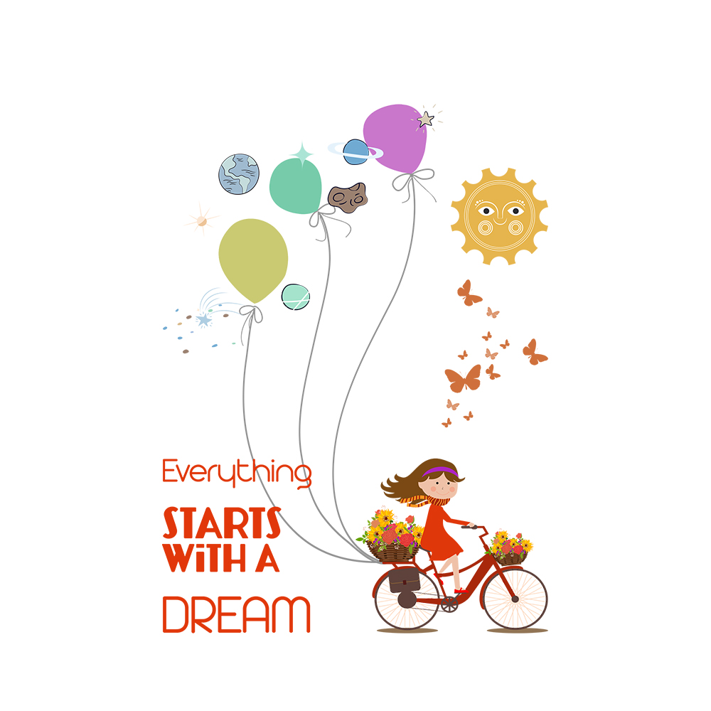 With a dream